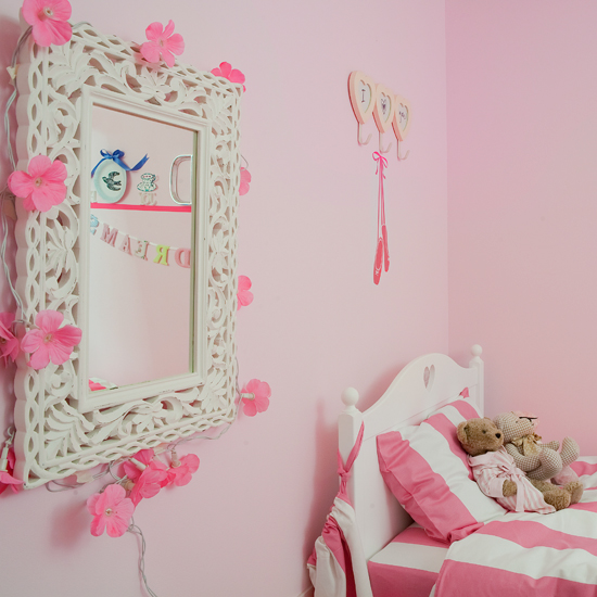 Pretty pink girl's bedroom | Eco-friendly Scandinavian house tour | Ideal Home Show 2011 | Decorating with colour | PHOTO GALLERY | Housetohome