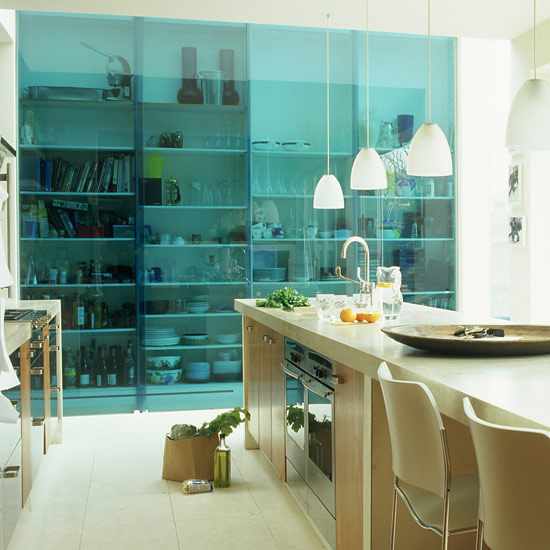 Coloured glass sliding doors | sliding door ideas | decorating details | PHOTO GALLERY | Housetohome
