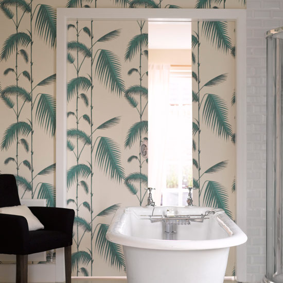 Wallpapered sliding doors | sliding door ideas | decorating details | PHOTO GALLERY | Housetohome