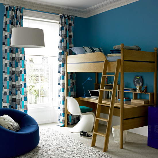 Bold blue boy's room | Adding colour to a children's room | Decorating with colour | PHOTO GALLERY | Housetohome