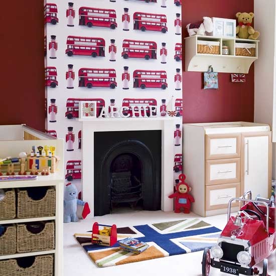 Red boy's room Colourful children's bedroom ideas 10 best