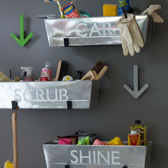 Industrial-style utility room | Adding colour to a utility room | Decorating with colour | PHOTO GALLERY | Housetohome