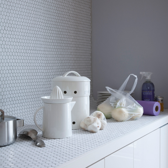 Modern kitchen with distinctive tiles | Kitchen design | Kitchen tiles | Image | Housetohome