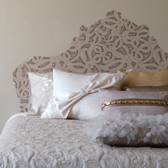 Make your own headboard Headboard idea | Vintage-style bedroom | Bedroom designs | PHOTO GALLERY | Housetohome