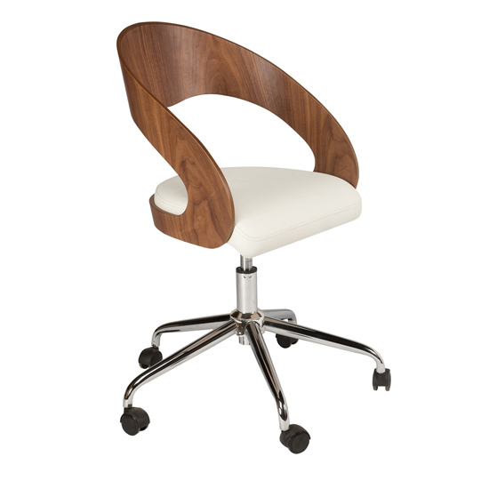 Curved padded office chair from Dwell | home office furniture | PHOTO GALLERY | Livingetc | housetohome