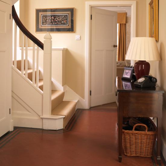 Terracotta tiles | flooring ideas for hallways | stylish hallway ideas | PHOTO GALLERY | housetohome