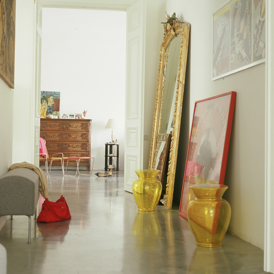 Polished concrete flooring | flooring ideas for hallways | stylish hallway ideas | PHOTO GALLERY | housetohome