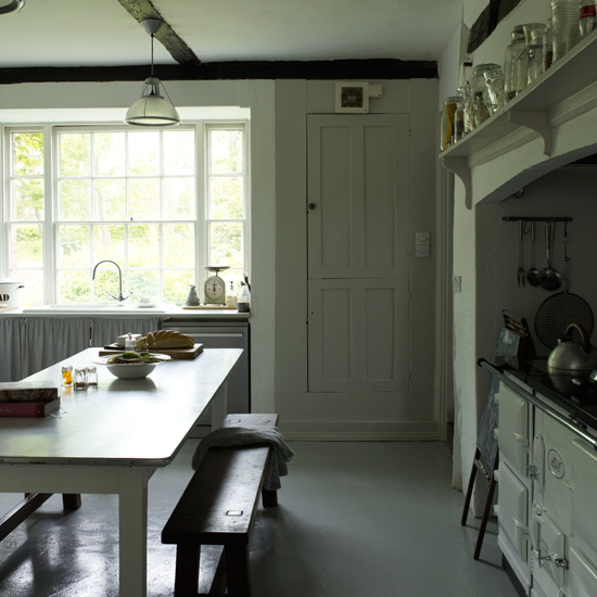 Kitchen | Cosy Georgian cottage house tour