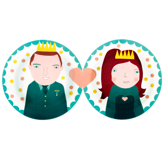 I Do by Donna Wilson I Do by Donna Wilson | Royal Wedding plates | Royal Wedding 2010 | Royal Wedding memorabilia | Livingetc Royal Wedding plate auction | PHOTO GALLERY | Housetohome