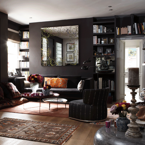 Travel inspired living room Cosy opulent | Modern lines | Living Rooms | PHOTO GALLERY | Livingetc