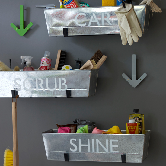 Easy storage solutions Easy storage solutions | modern utility room ideas | utility room decorating ideas | laundry room ideas | housetohome