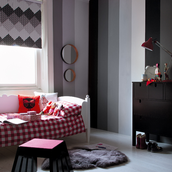 Monochrome kids room | 10 kids bedroom ideas | Kids bedroom decorating ideas | PHOTO GALLERY