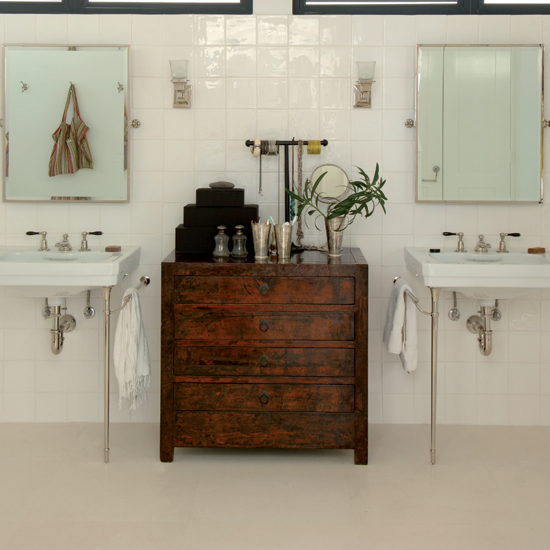 Chic polished flooring Polished concrete flooring | Bathroom flooring ideas - 10 of the best | Best bathroom floors | PHOTO GALLERY