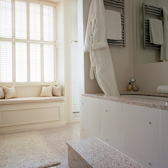 Luxe granite Granite flooring | Bathroom flooring ideas - 10 of the best | Best bathroom floors | PHOTO GALLERY