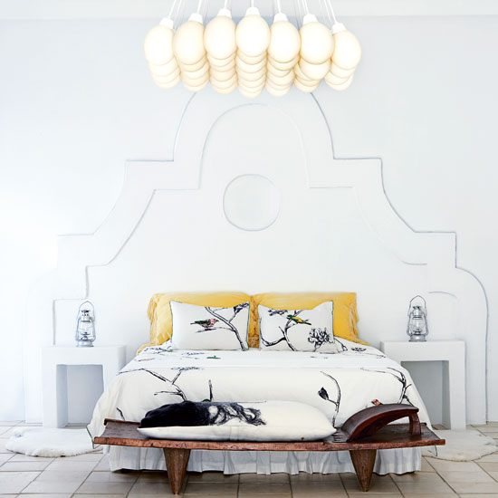 Bedroom | Cool converted farmhouse house tour