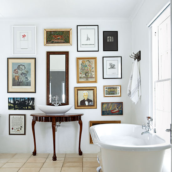 Bathroom | Cool converted farmhouse house tour