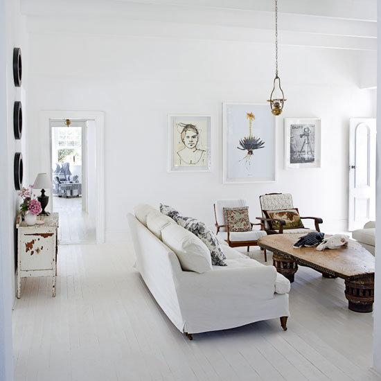 Take a tour around a cool converted farmhouse
