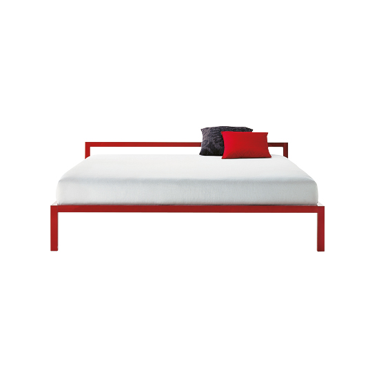 Lacquered aluminium bed from Aram Store | Beds - 10 of the best | bedroom furniture ideas | bedroom ideas | Livingetc | PHOTO GALLERY