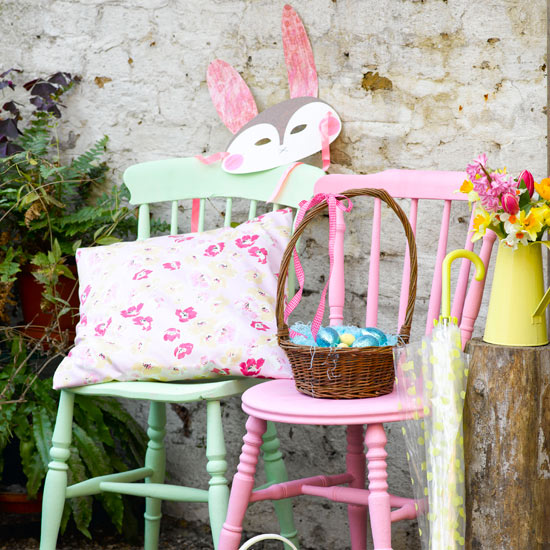 Sugar-shaded seats | Create an Easter party | Easter ideas | PHOTO GALLERY | Housetohome.co.uk