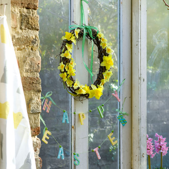 Easter wreath | Create an Easter party | Easter ideas | PHOTO GALLERY | Housetohome.co.uk