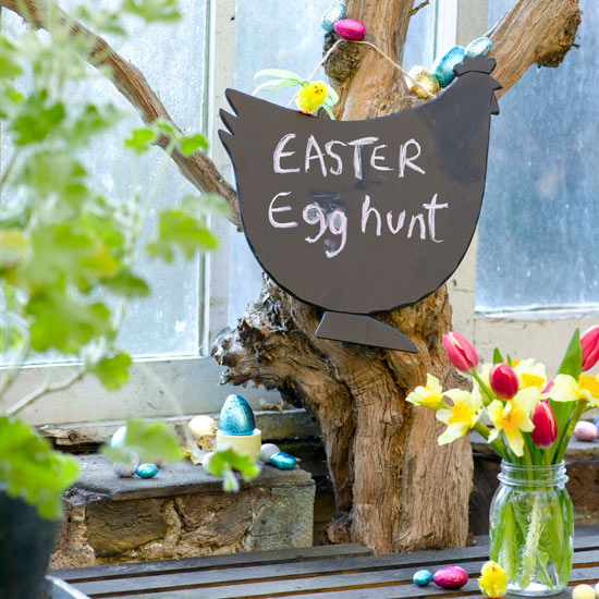 Easter sign | Create an Easter party | Easter ideas | PHOTO GALLERY | Housetohome.co.uk