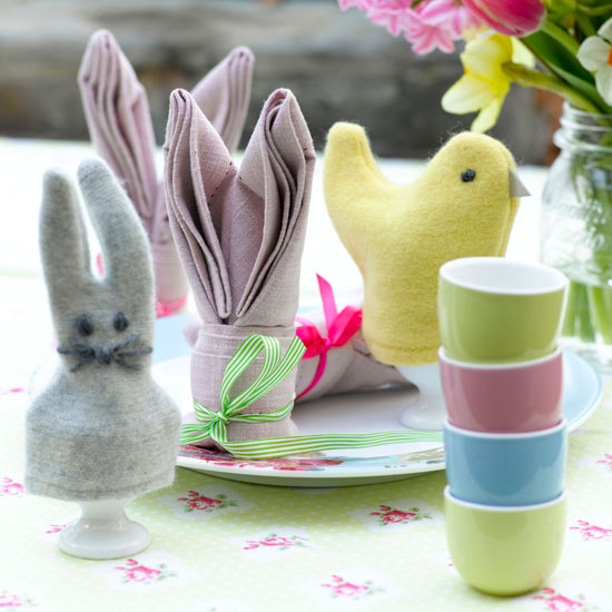 Fun folded napkins | Create an Easter party | Easter ideas | PHOTO GALLERY | Housetohome.co.uk