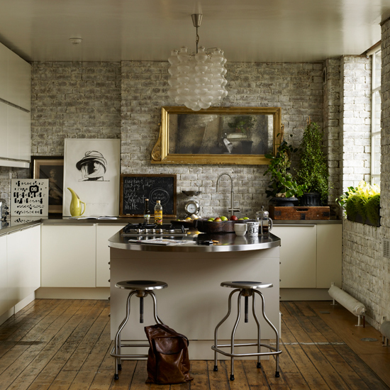 Functional with fancy kitchen Eclectic arty kitchen | Create the ultimate open-plan kitchen | Open-plan kitchen | PHOTO GALLERY