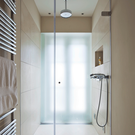 Clean-lined shower room | Shower room decorating ideas | PHOTO GALLERY | Housetohome