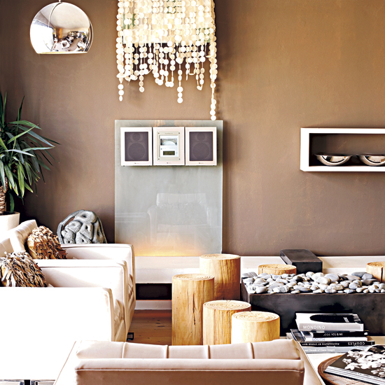 Modern seventies-inspired living room | Open-plan living | House tour | PHOTO GALLERY | Housetohome