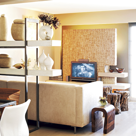 Cool neutral living room | Open-plan living | House tour | PHOTO GALLERY | Housetohome