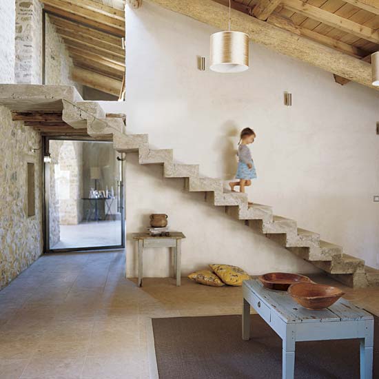 Open-plan hallway | French converted barn house tour | House tour | Modern decorating ideas | PHOTO GALLERY | Livingetc | Housetohome