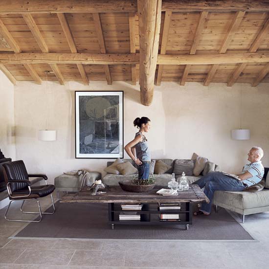 Living room | French converted barn house tour | House tour | Modern decorating ideas | PHOTO GALLERY | Livingetc | Housetohome