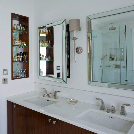 Modern bathroom vanity unit | Modern bathroom | Basin vanity unit | Image | Housetohome