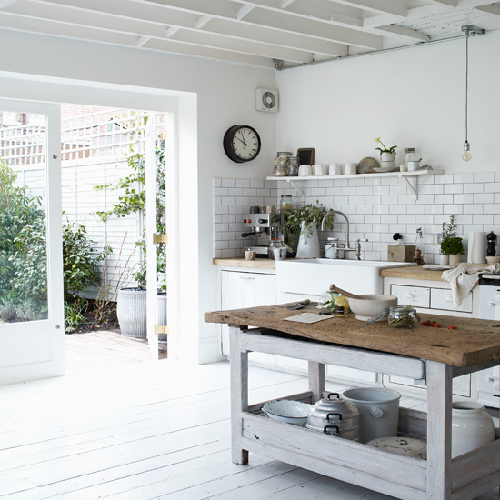 Kitchen corner | Cool, calm renovation house tour
