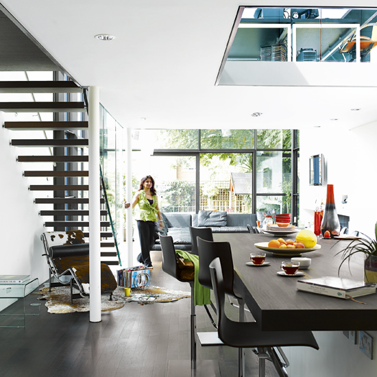 Open-plan dining room | Open-plan glass extension | House tour | Modern decorating ideas | PHOTO GALLERY | Housetohome