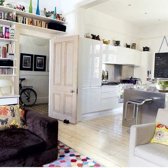 Open-plan kitchen/living space | Spacious victorian terrace house tour | Modern decorating ideas | House tour | PHOTO GALLERY | Livingetc | Housetohome