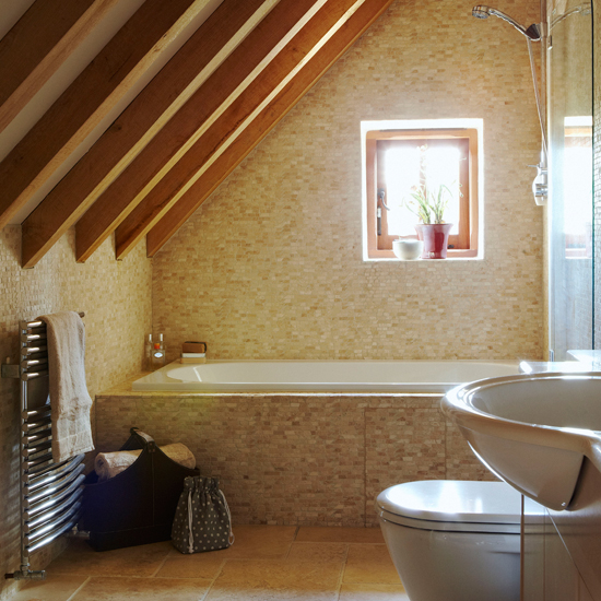 Small Attic Bathroom