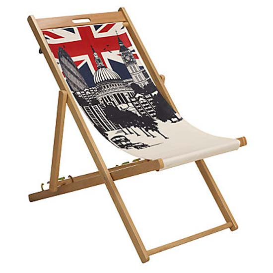 London canvas deckchair from John Lewis | Garden | PHOTO GALLERY | Housetohome