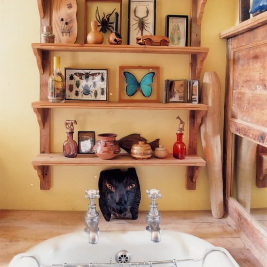 Eclectic ornaments | bathroom shelving ideas | 10 of the best bathroom shelving ideas | bathroom storage ideas | housetohome