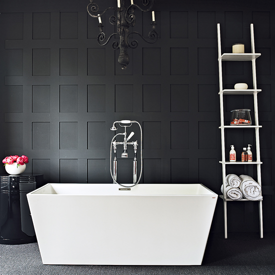 Oriental style shelving | bathroom shelving ideas | 10 of the best bathroom shelving ideas | bathroom storage ideas | housetohome