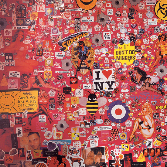 Collage wall Collage wall | Playful Eighties house tour