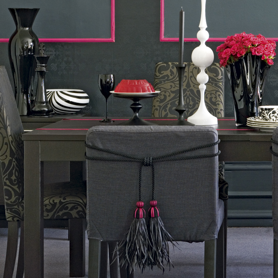 Dining room accessories | Dining room decorating ideas | Monochrome designs | PHOTO GALLERY | Housetohome