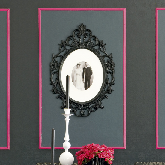 Dining room wall | Dining room decorating ideas | Monochrome designs | PHOTO GALLERY | Housetohome