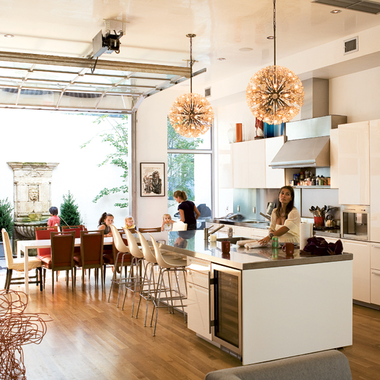 Step inside this modern New York town house