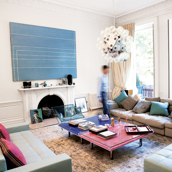 Take a look inside this stylish Kensington flat