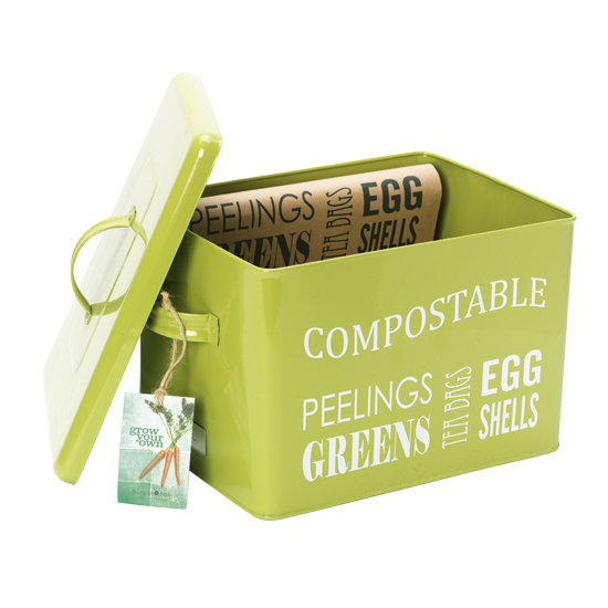 Get a composting caddy Utility room composting caddy | Utility room | Utility room storage solutions | PHOTO GALLERY | Housetohome