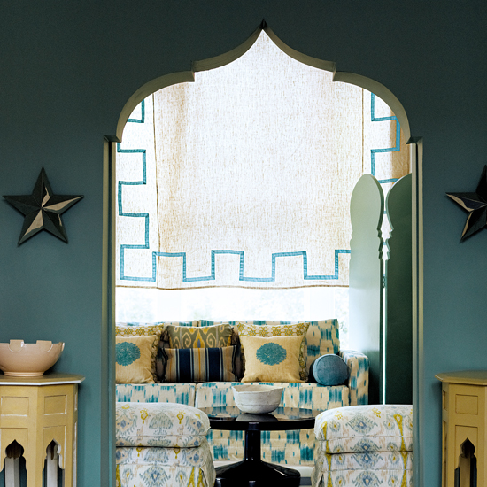 Moroccan-inspired details | 10 ways to give your living room personality | family living room ideas | living room decorating ideas | living room | housetohome