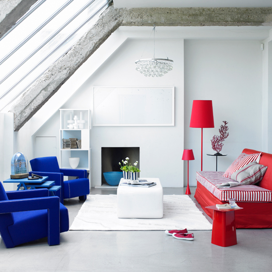 Cool primary colours | 10 ways to give your living room personality | family living room ideas | living room decorating ideas | living room | housetohome