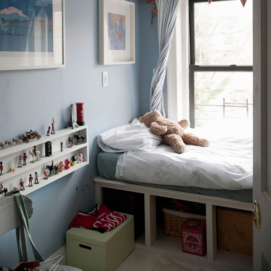 Use under bed storage Small children's bedroom | Storage solutions for small spaces | Small space designs | PHOTO GALLERY | Housetohome