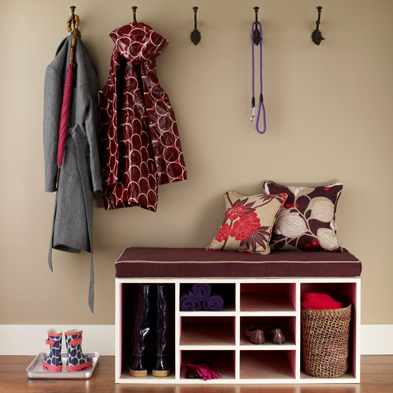 Keep hallway clutter at bay Small hallway storage | Storage solutions for small spaces | Small space designs | PHOTO GALLERY | Housetohome